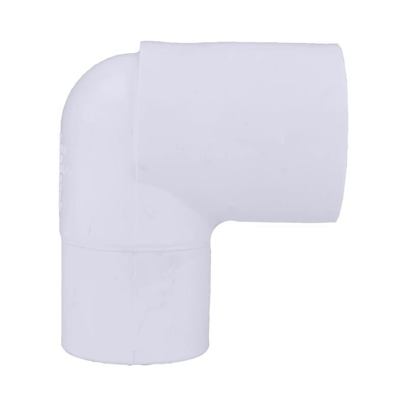 Charlotte Pipe Schedule 40 1-1/4 in. Spigot X 1-1/4 in. D Slip PVC 90 Degree Street Elbow 1 pk