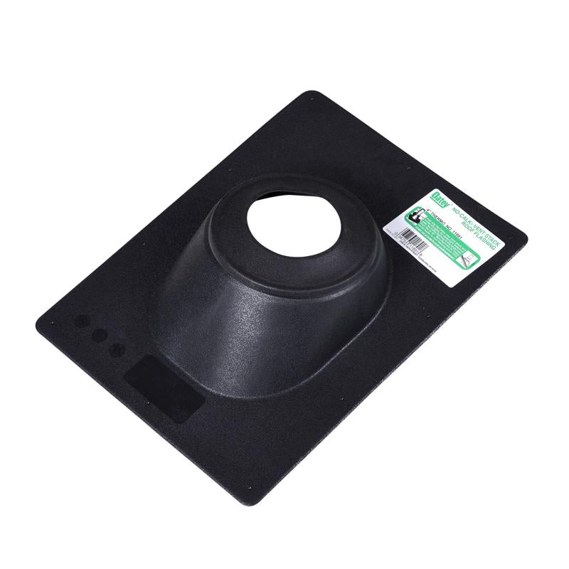 Oatey No-Calk 12 in. W X 16 in. L Thermoplastic Roof Flashing Black