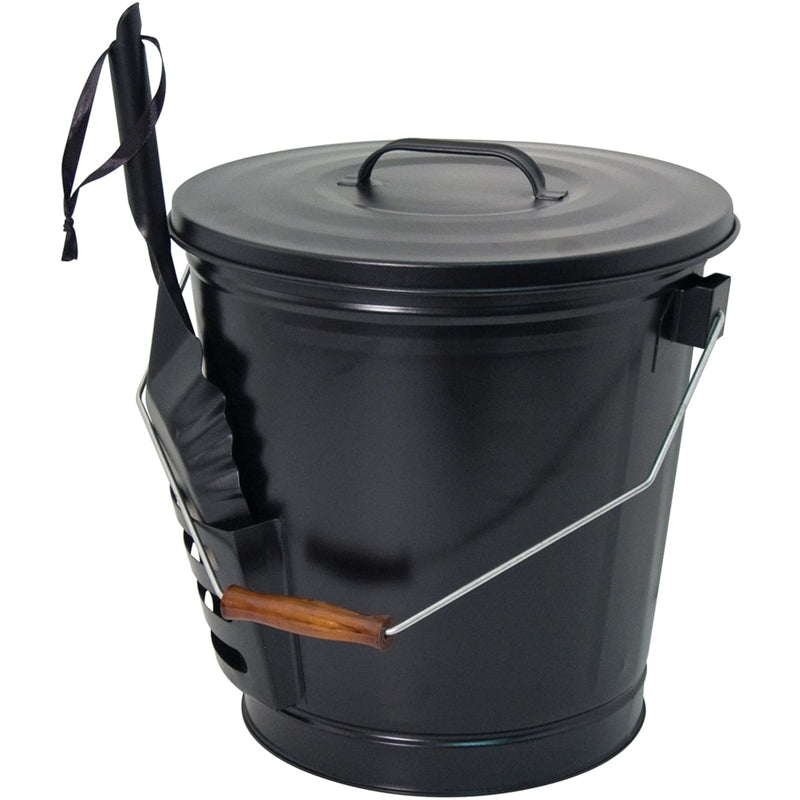 ASH CONTNR&SHVL SET BLK