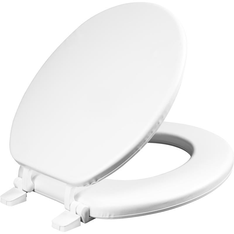 TOILET SEAT RND SFT WHT