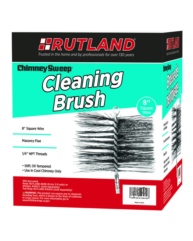 BRUSH CHIMNEY 8" SQUARE