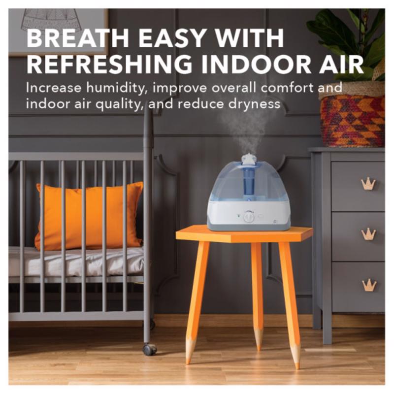 Perfect Aire Micro Mist 1.3 gal 215 sq ft Mechanical Ultrasonic Humidifier
