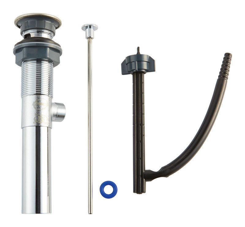 Danco EZ Connect 1-1/4 in. D Chrome Pop-Up Lavatory Drain