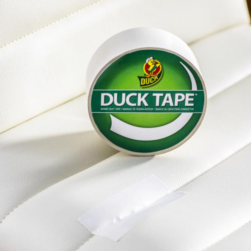 Duck 1.88 in. W X 20 yd L White Solid Duct Tape