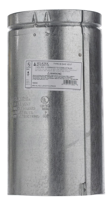 PIPE VENT B TYPE 6X12"