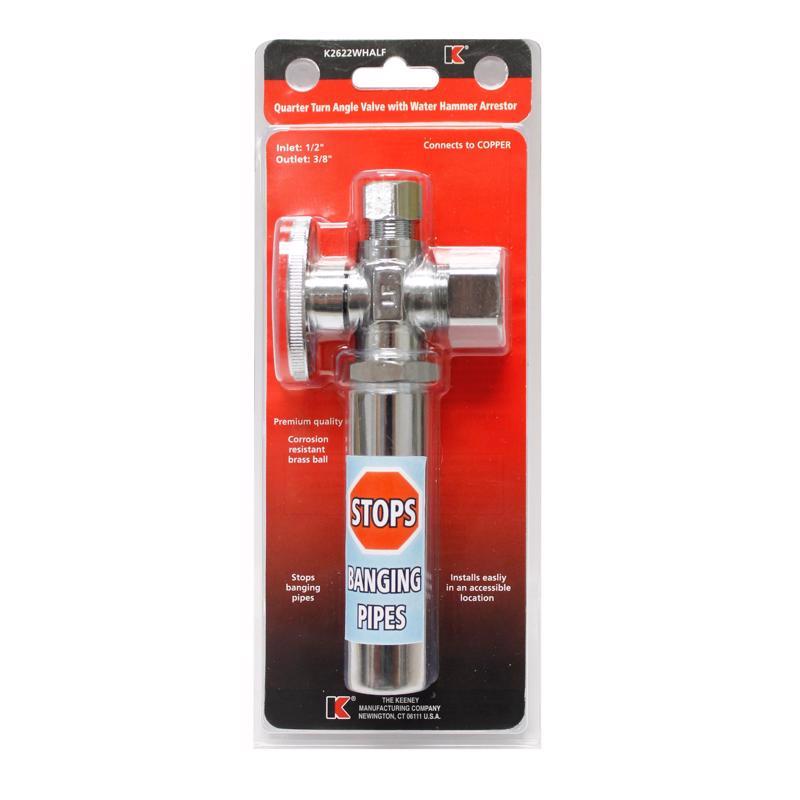 VALV W/WTR HMMR 5/8X3/8"