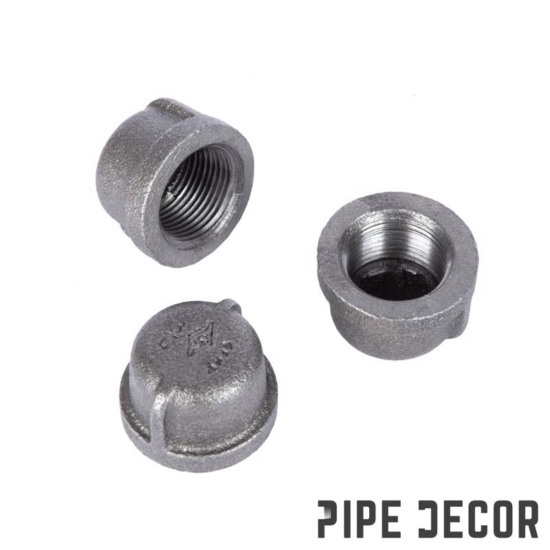 STZ Industries 3/4 in. FIP each Black Malleable Iron Cap