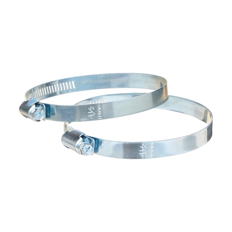 Ace 4.13 in. L X 4.125 in. D Silver/White Aluminum Connector Kit