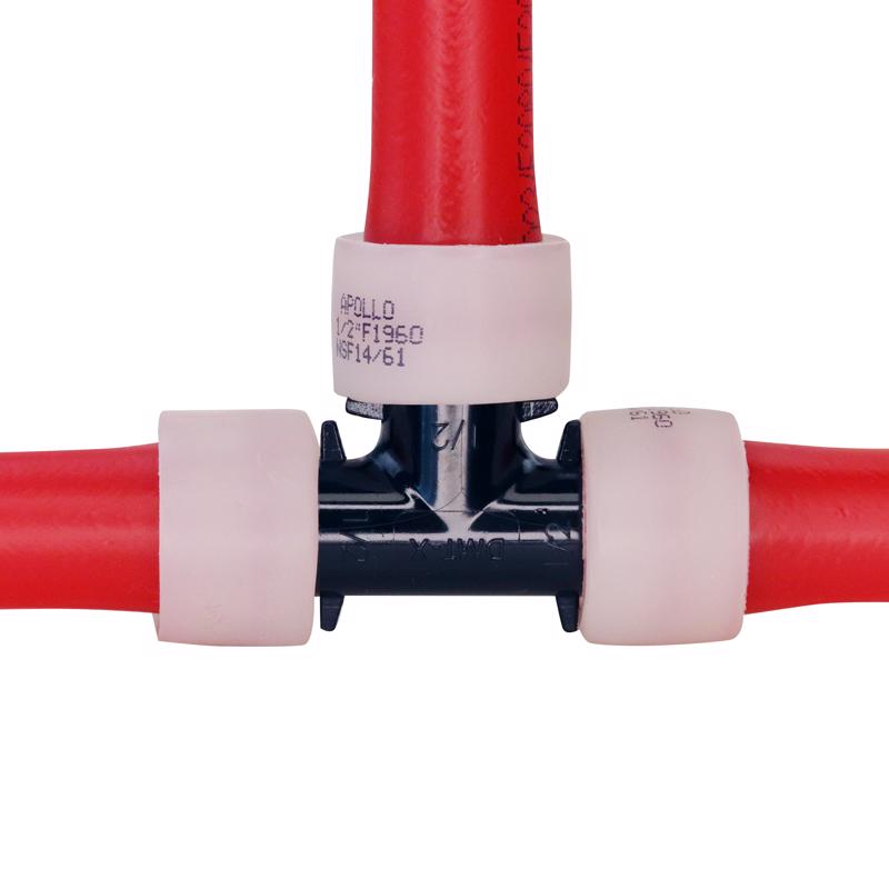 Apollo Expansion PEX / Pex A 1/2 in. Expansion PEX in to X 1/2 in. D PEX Plastic Tee