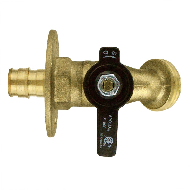 Apollo Expansion PEX A 1/2 in. Brass Expansion Pex PEX Ball Valve Standard Port