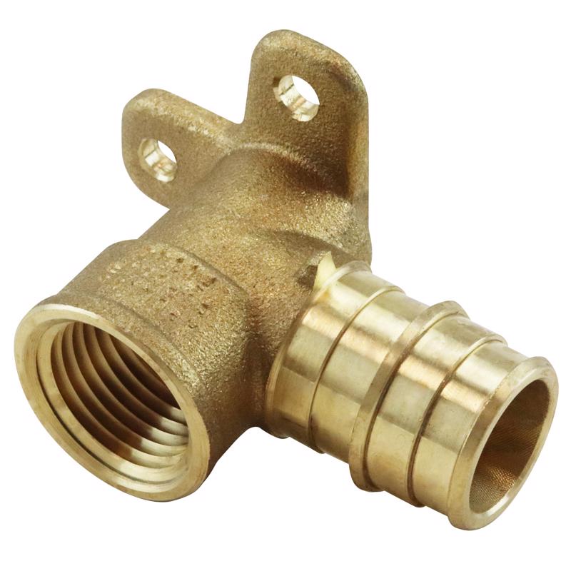 Apollo Expansion PEX / Pex A 3/4 in. Expansion PEX in to X 1/2 in. D FPT Brass Drop Ear Elbow