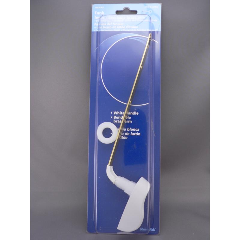 Plumb Pak Flush Lever White Chrome Plated Plastic For Universal