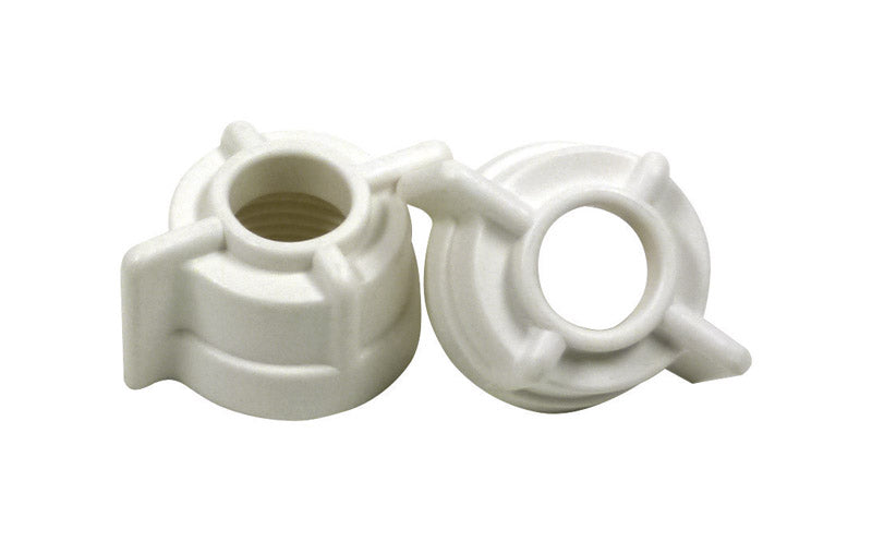 FAUCET COUPLNUT 1/2" 2PK