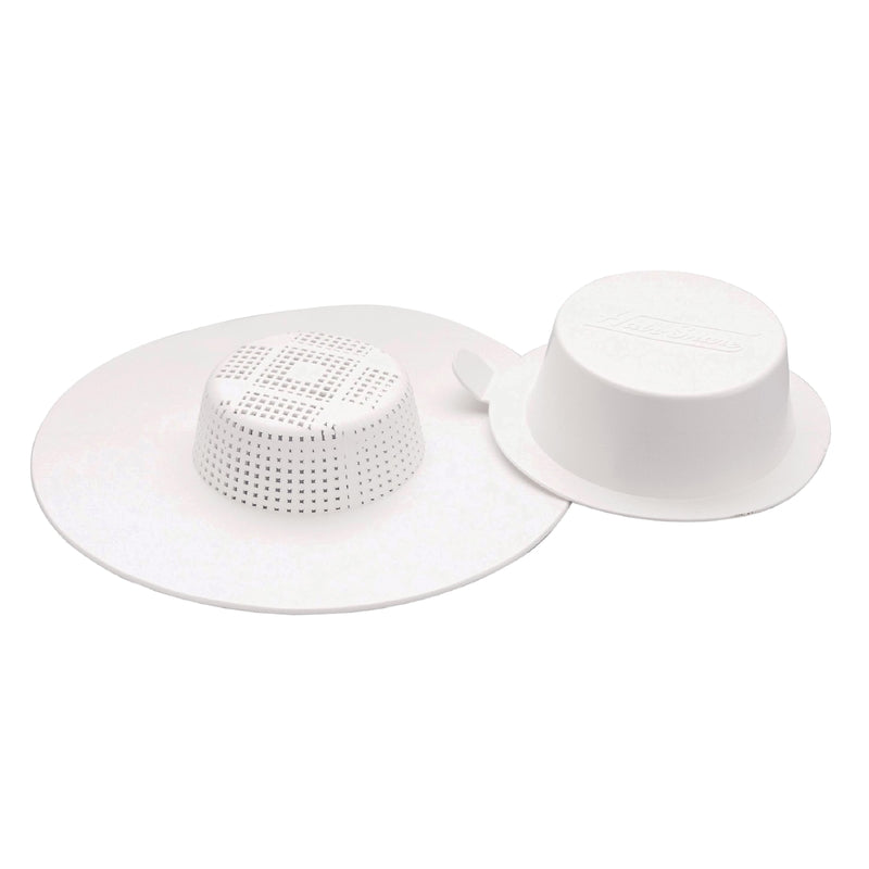 Plumb Pak 5-9/16 in. D Plastic Strainer Guard White