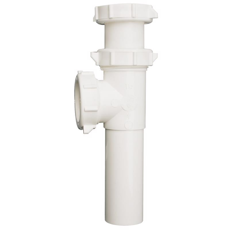 Plumb Pak 1-1/2 in. D Plastic End Outlet Tee