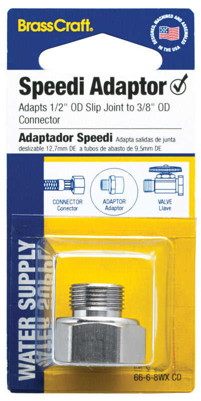 ADPT OD TUBXFIP 3/8X1/2"