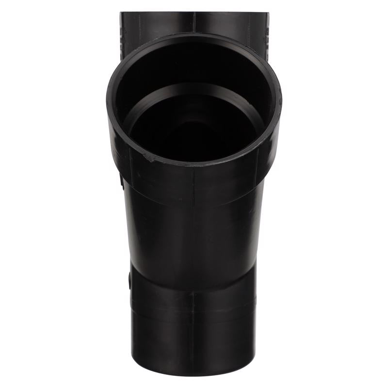 Charlotte Pipe 3 in. Spigot X 3 in. D Hub ABS Street Wye