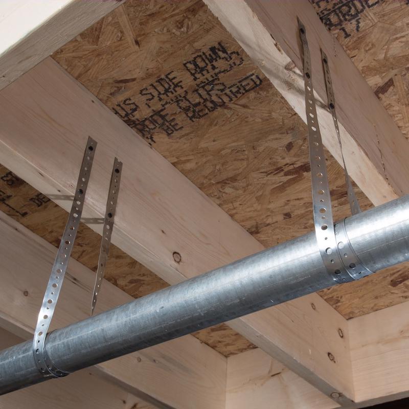 Oatey 10 ft. Galvanized Galvanized Hanger Strap