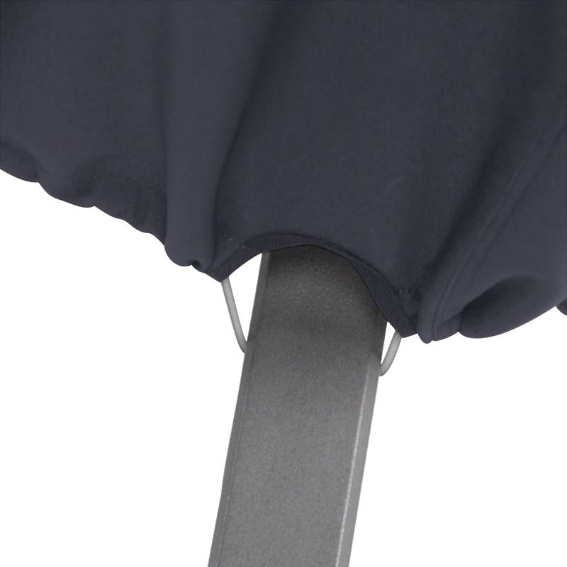 Classic Accessories 12 in. H X 36 in. W Black Polyester Fire Pit Cover