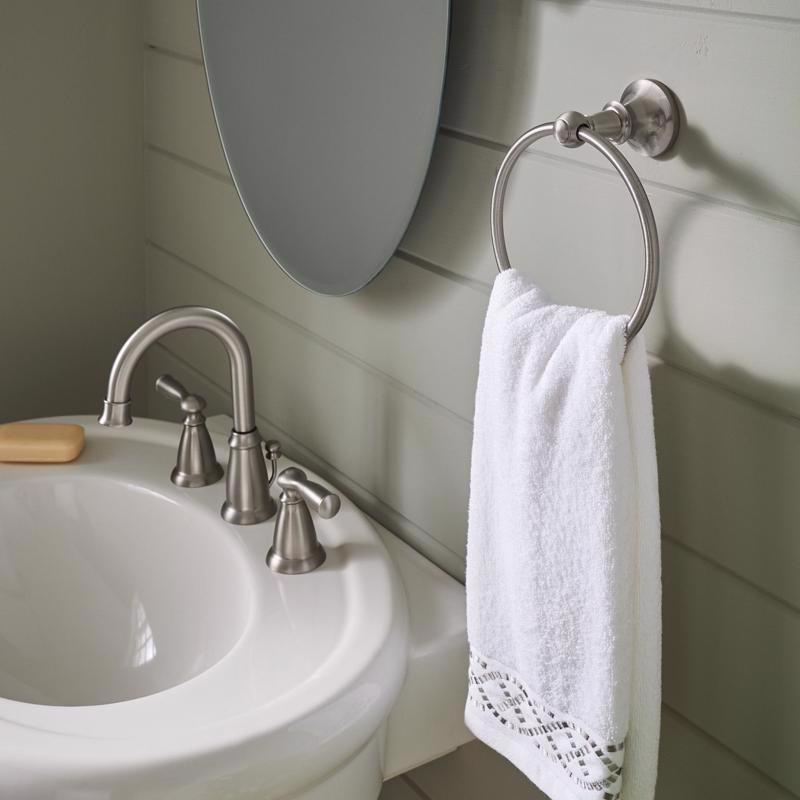 Moen Banbury Brushed Nickel Bathroom Faucet 8-16 in.