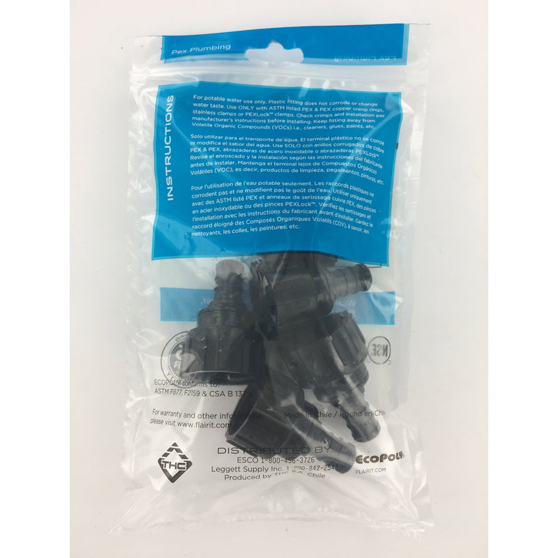 Flair-It Ecopoly 1/2 in. PEX X 3/4 in. D FGH Garden Hose Swivel