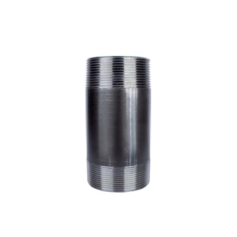 NIPPLE 4" X 4" BLACK