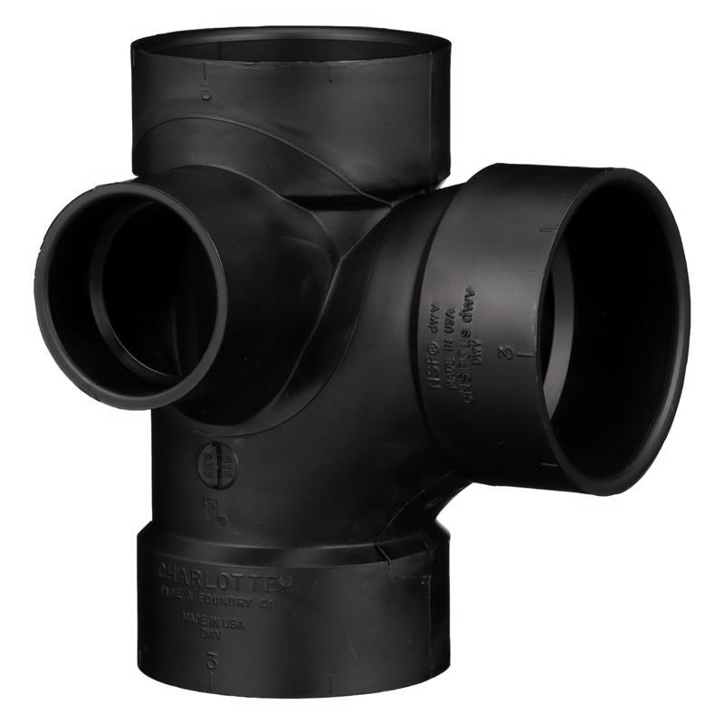 ABS SNTRY STRT TEE 3"HUB
