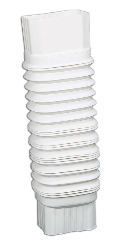 ELBOW FLEX 2X3" WHITE