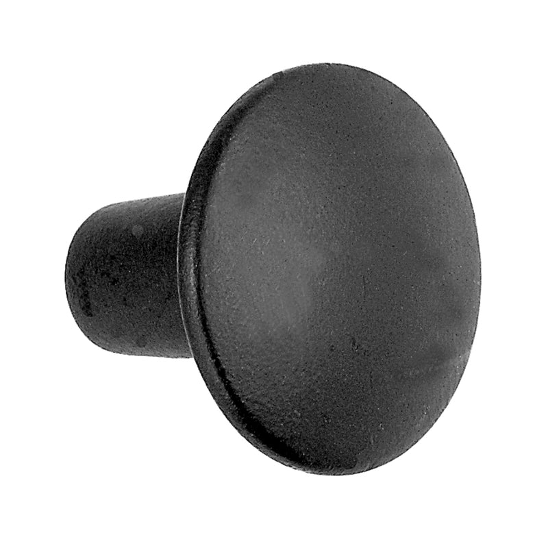 CABINET KNOB 1-3/8" BLK
