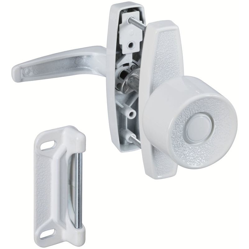 UNIVERSAL KNOB LATCH WHT