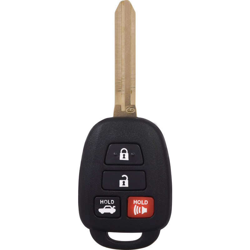 KeyStart Renewal KitAdvanced Remote Automotive Replacement Key TOY060H Double For Toyota