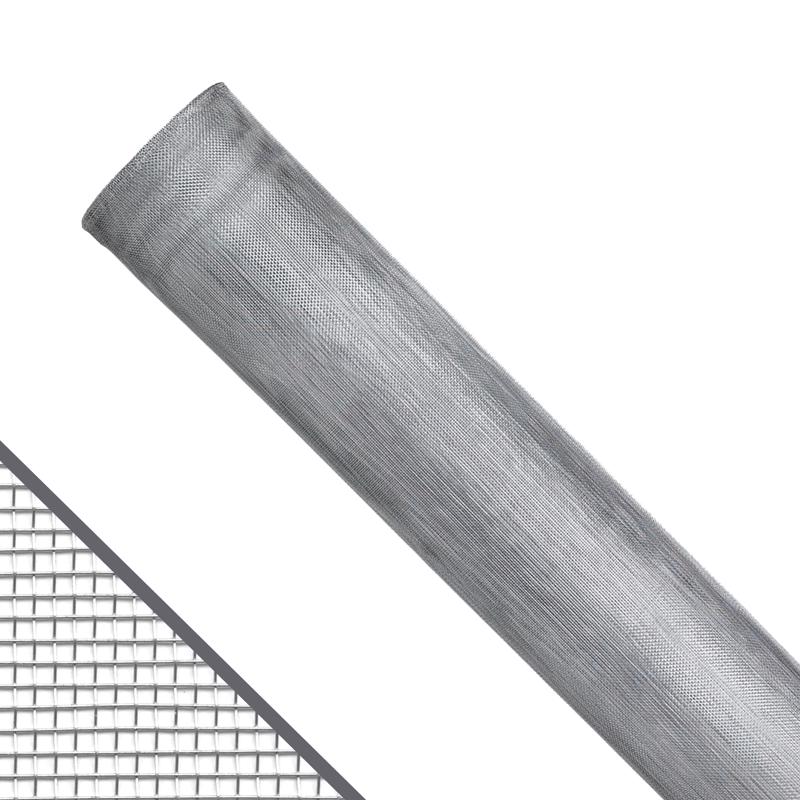 Saint-Gobain ADFORS 36 in. W X 25 ft. L Gray Aluminum Insect Screen Cloth