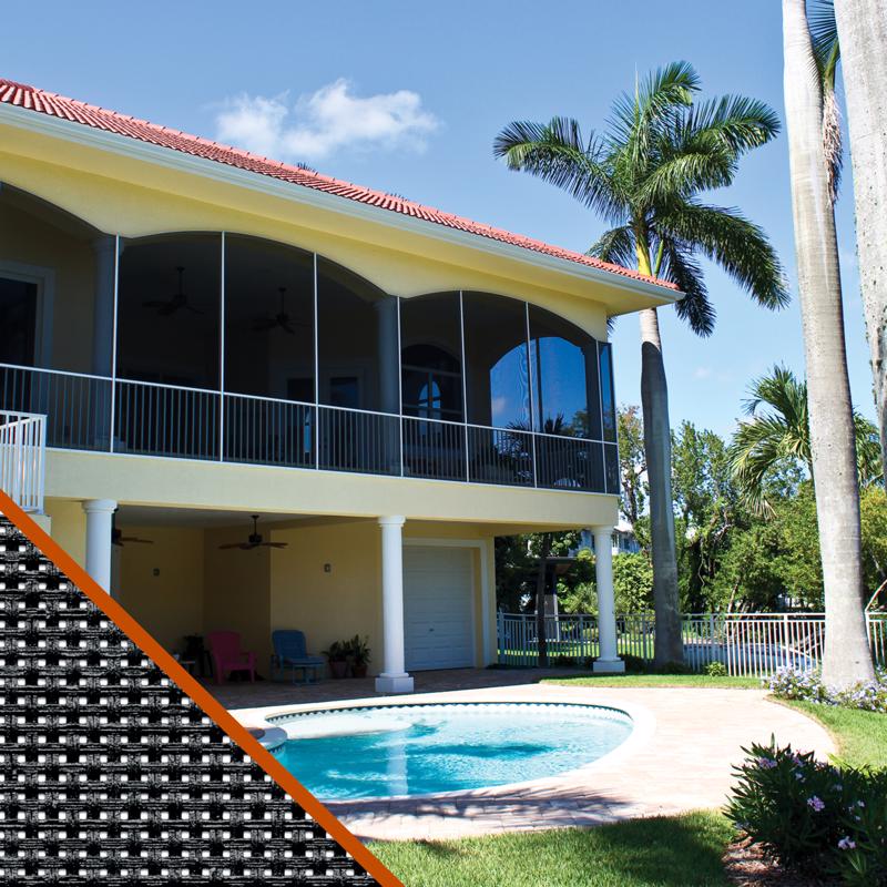 Saint-Gobain ADFORS 36 in. W X 7 ft. L Charcoal Fiberglass Solar Screen