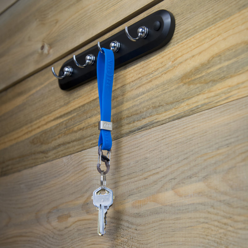 Nite Ize Cinch-A-Lot 0.6 in. D Rubber Blue Key Strap