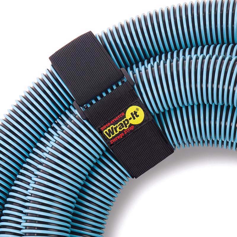 Wrap-It Super-Stretch 2 in. W X 24 in. L Black Stretch Storage Straps 10 lb 2 pk
