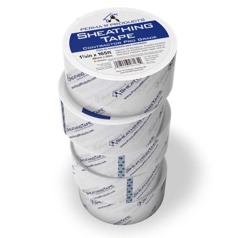 Perma R Products 1.87 in. W X 165 ft. L High Performance Housewrap Seam Tape 3 mm