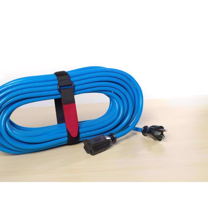 VELCRO Brand Medium Nylon Hook and Loop Fastener 18 in. L 2 pk