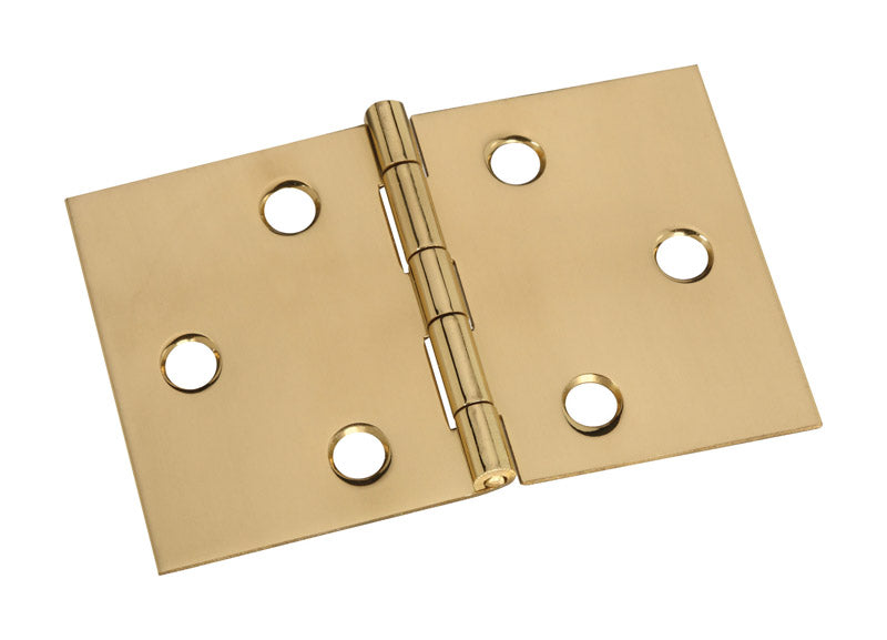 DESK HINGE 2X3-1/16" BRS