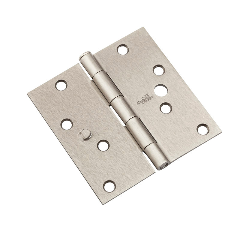 SQUARE DR HNG 4" STN NKL
