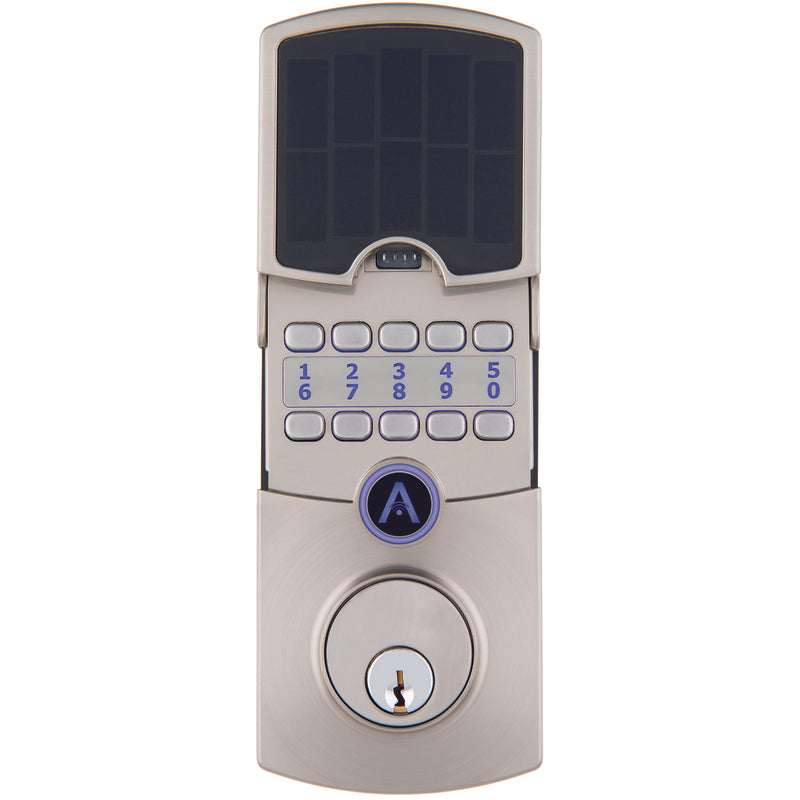 Hampton ARRAY Cooper Satin Nickel Zinc Wifi Deadbolt