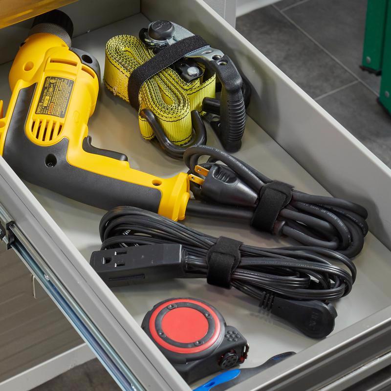 Wrap-It Self-Gripping Black Bundling Strap 2 lb 20 pk