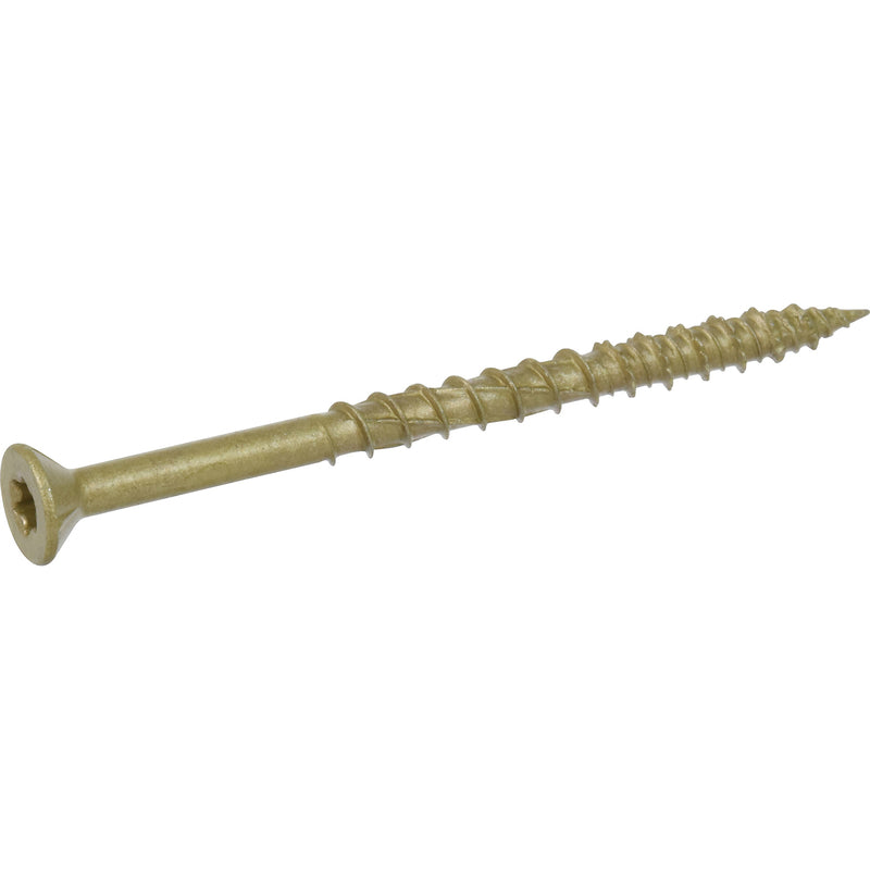HILLMAN POWERPRO ONE No. 8 X 2-1/2 in. L Star Flat Head Multi-Material Screw 20 pk