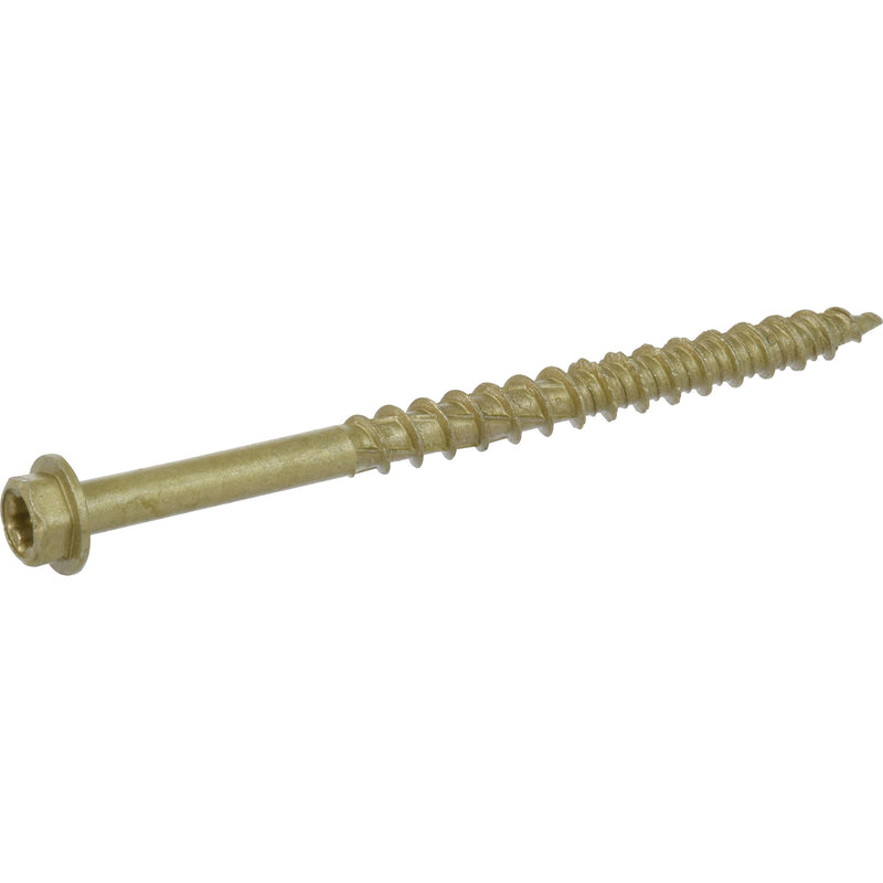 HILLMAN Power Pro No. 10 X 2-3/4 in. L Star Hex Washer Head Multi-Material Screw 1 lb 65 pk