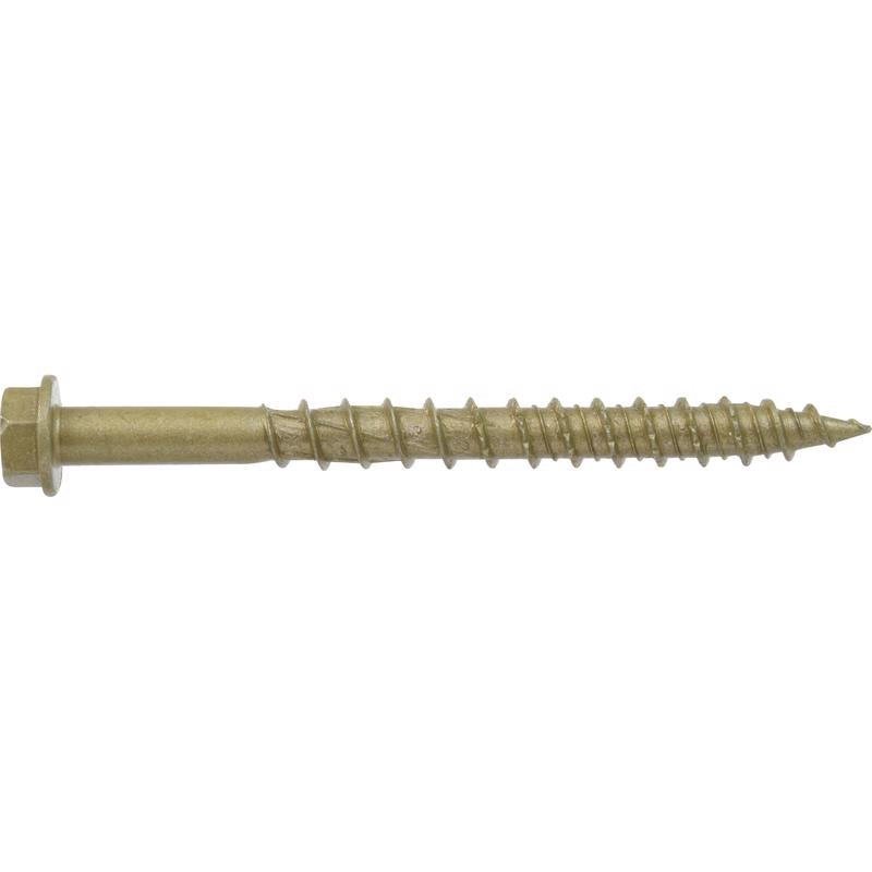 HILLMAN POWERPRO ONE 1/4 in. X 2-3/4 in. L Star Hex Washer Head Multi-Material Screw 1 lb 37 pk