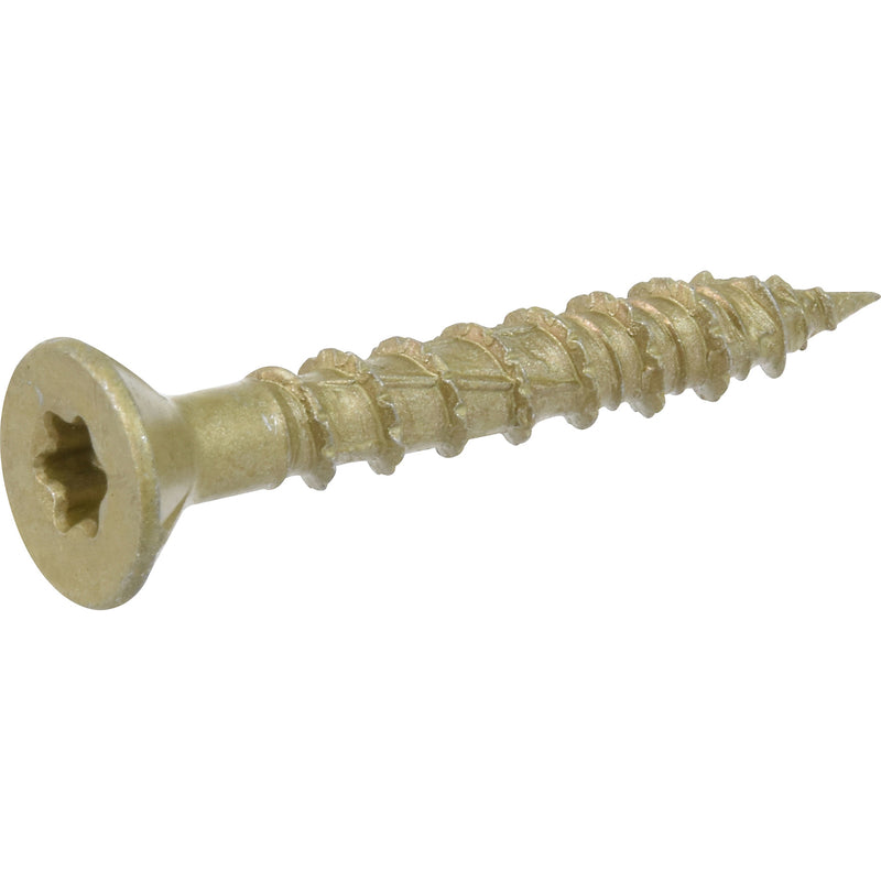 HILLMAN POWERPRO ONE 1/4 in. X 1-3/4 in. L Star Flat Head Multi-Material Screw 1 lb 37 pk