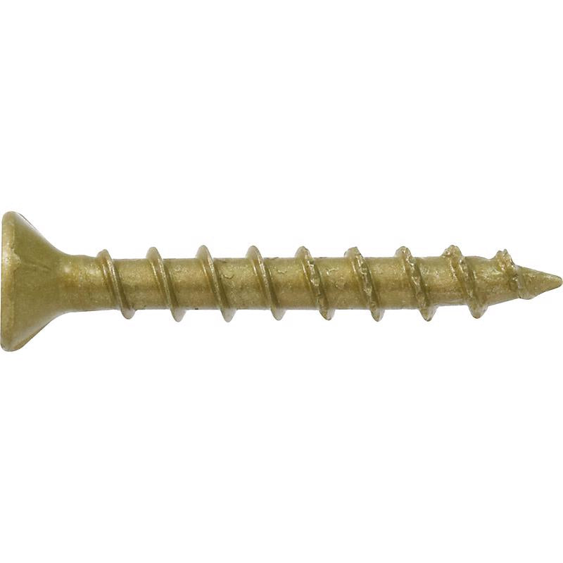 HILLMAN POWERPRO ONE No. 8 X 1-1/4 in. L Star Flat Head Multi-Material Screw 1 lb 194 pk