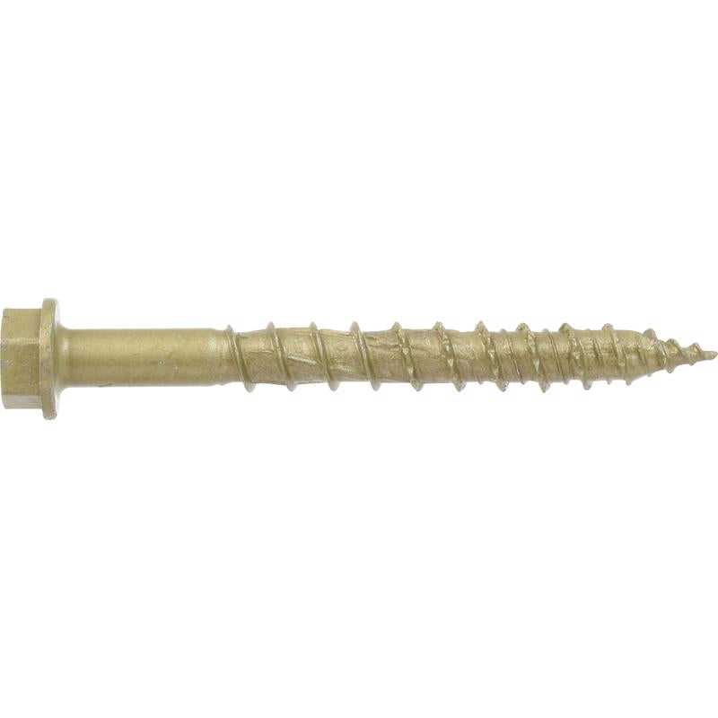 HILLMAN POWERPRO ONE 1/4 in. X 2-1/4 in. L Star Hex Washer Head Multi-Material Screw 1 lb 46 pk
