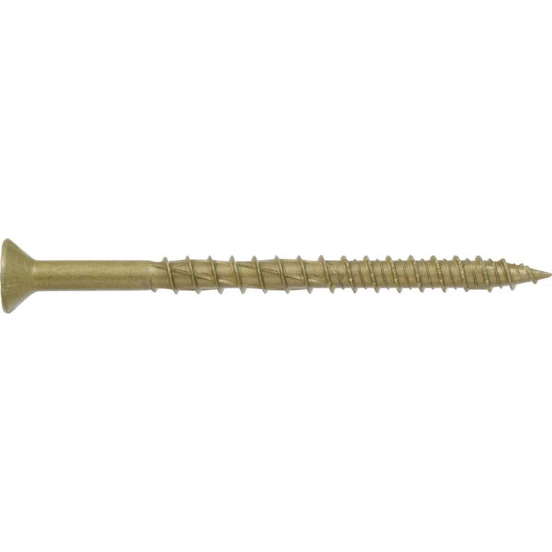 HILLMAN POWERPRO ONE 1/4 in. X 3-1/2 in. L Star Flat Head Multi-Material Screw 10 pk