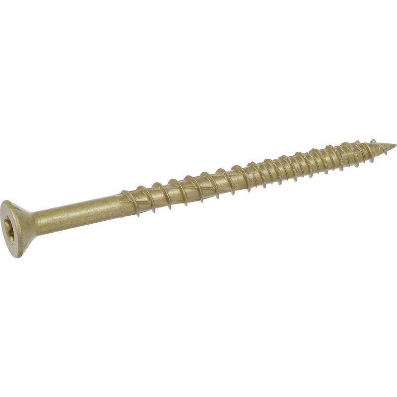 HILLMAN POWERPRO ONE 1/4 in. X 3-1/2 in. L Star Flat Head Multi-Material Screw 10 pk