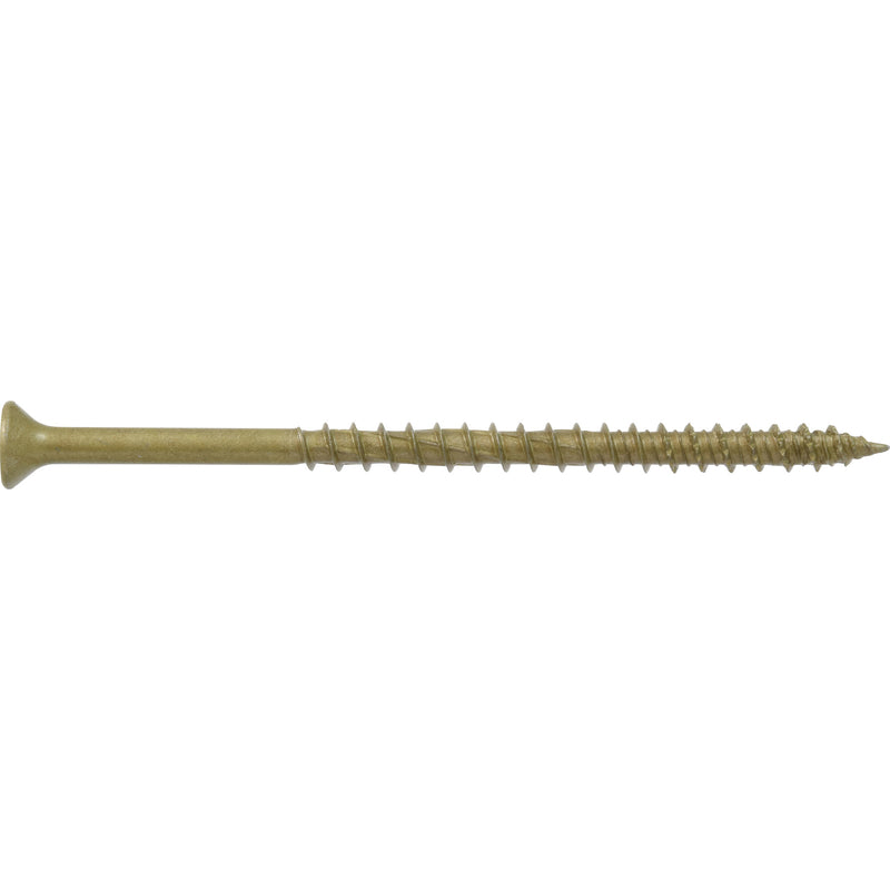 HILLMAN POWERPRO ONE No. 10 X 3-1/2 in. L Star Flat Head Multi-Material Screw 12 pk